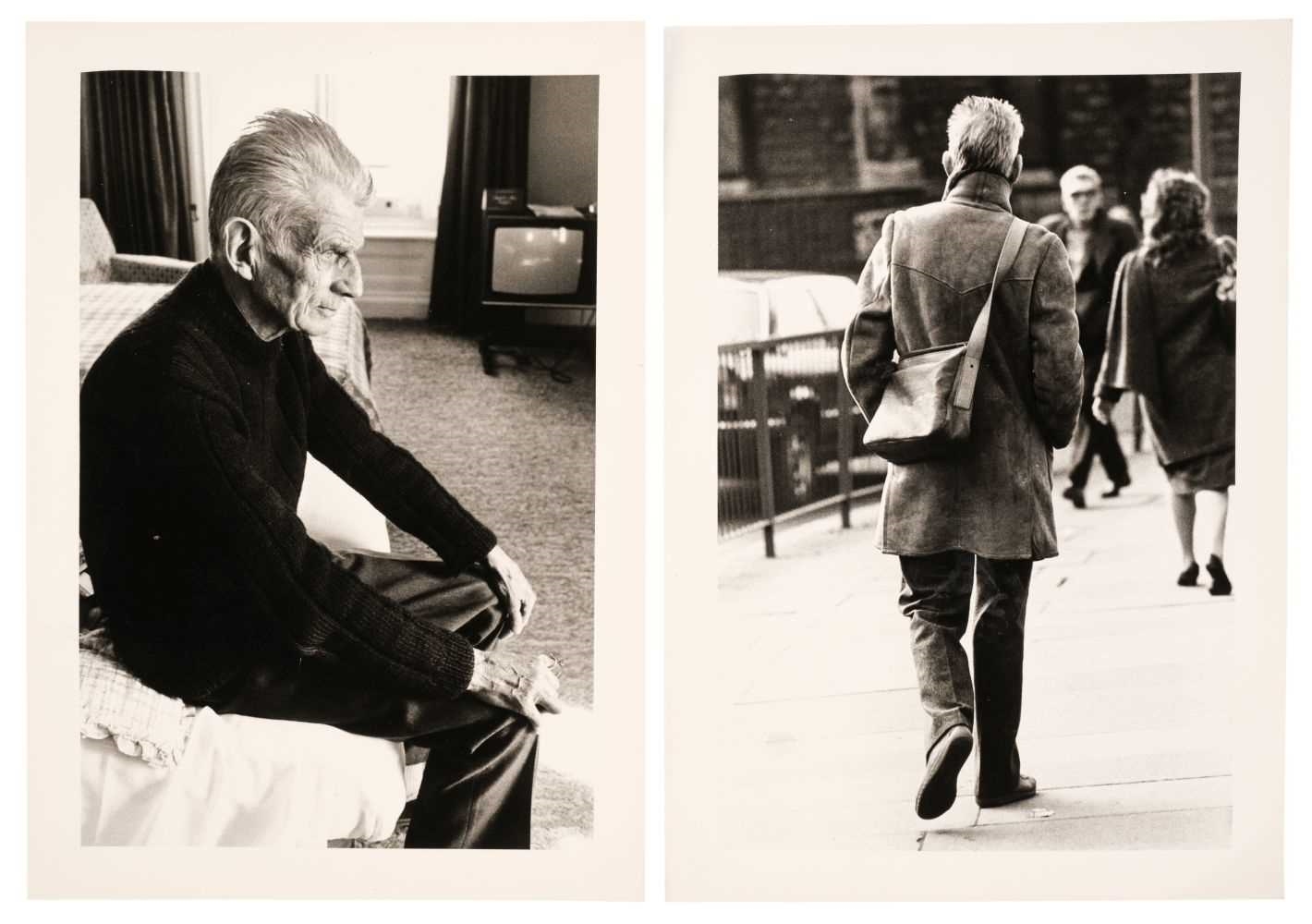Samuel Beckett | A group of 11 photographs of Samuel Beckett by John ...