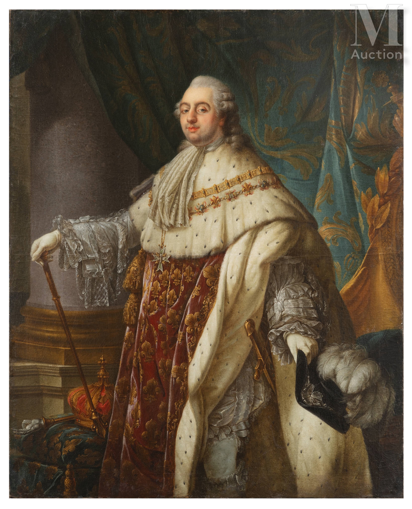 Portrait de Louis XVI - Antoine Francois Callet