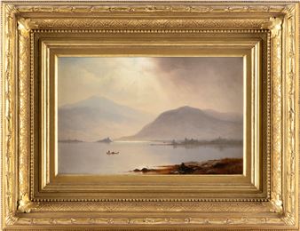 View of the Hudson River. - Lemuel D. Eldred