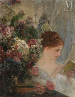 Femme lisant Picture