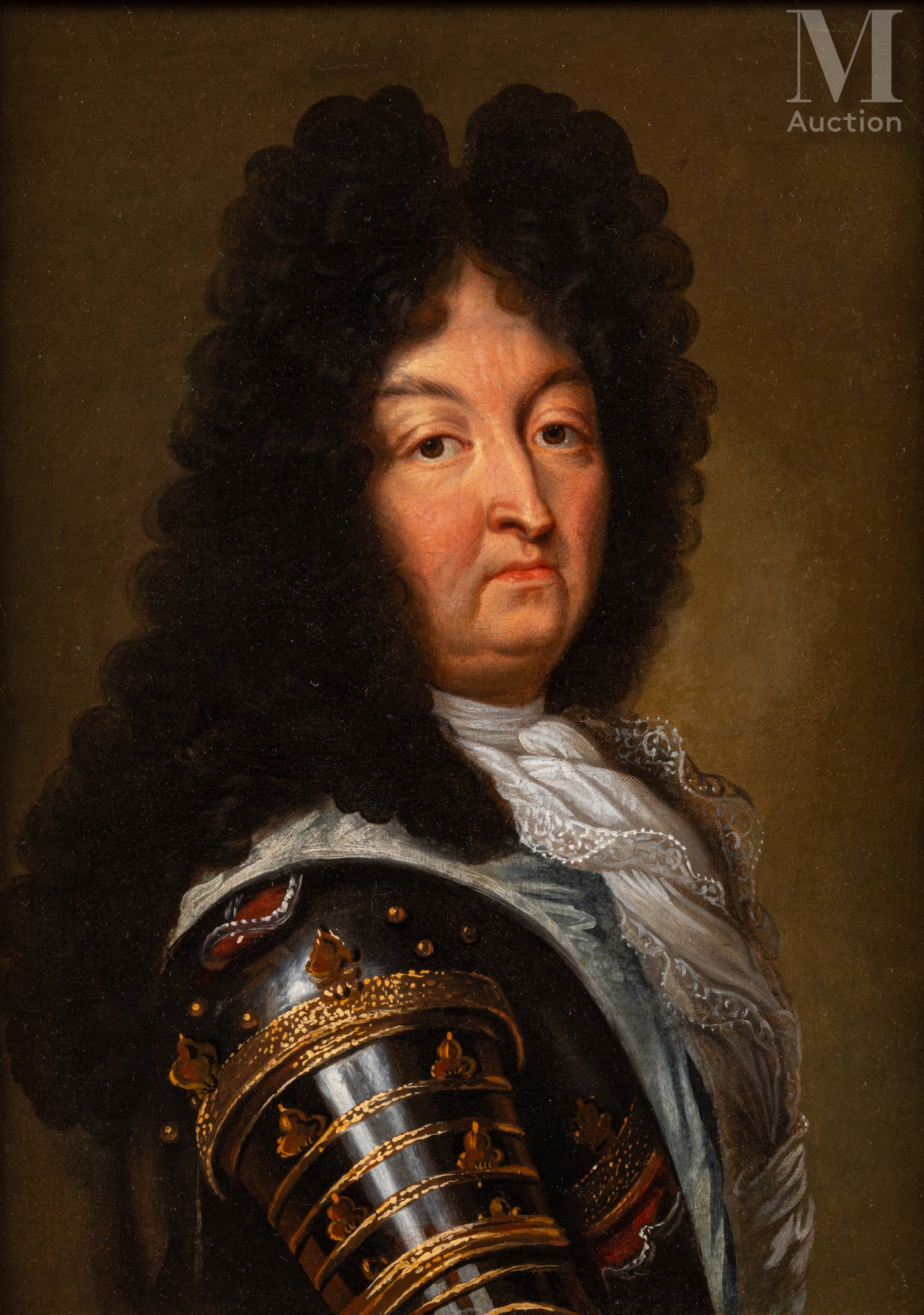 Hyacinthe Rigaud Portrait de Louis XIV (1701) MutualArt