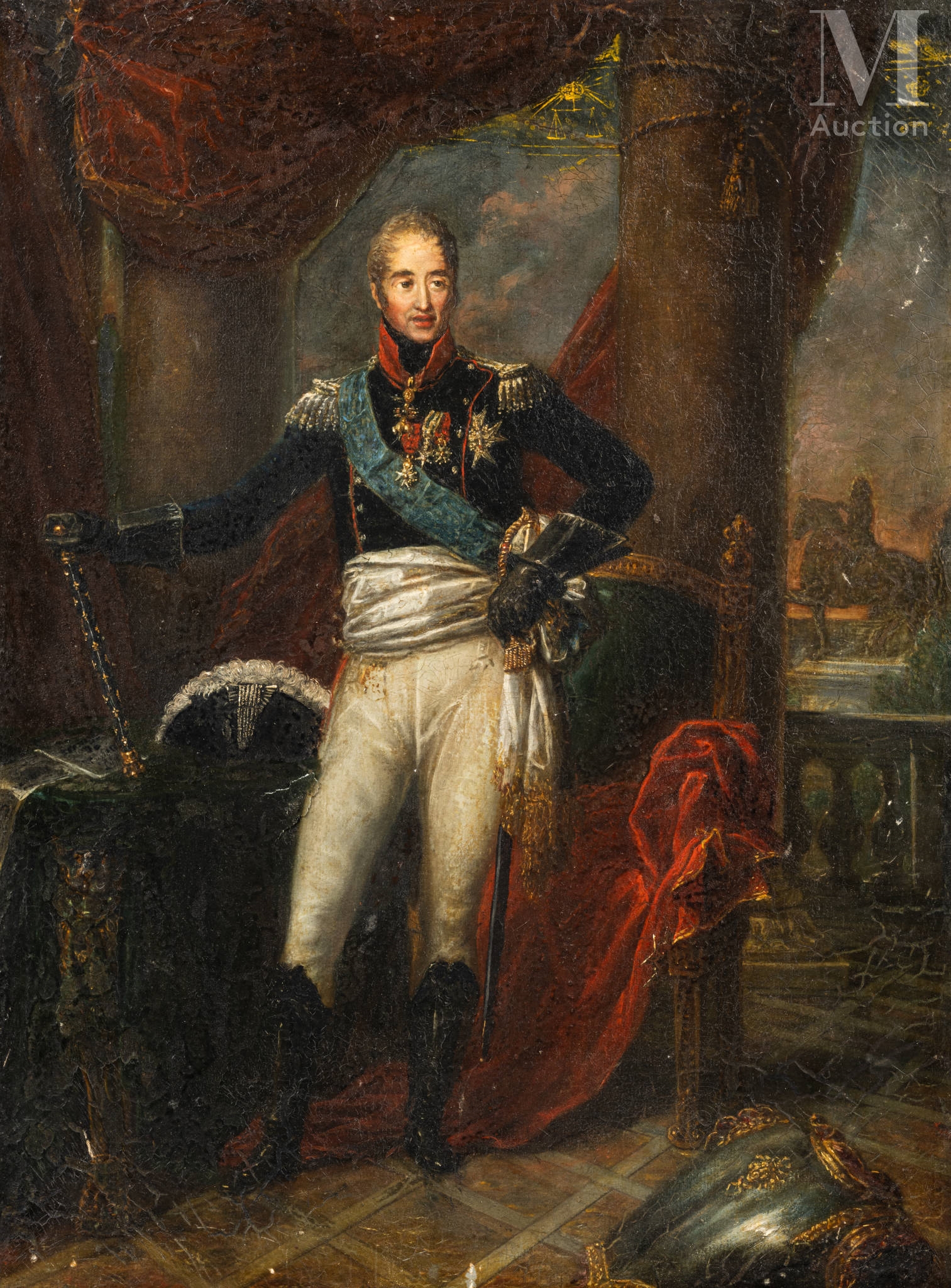 Portrait de Charles-Philippe de France - Antoine Francois Callet