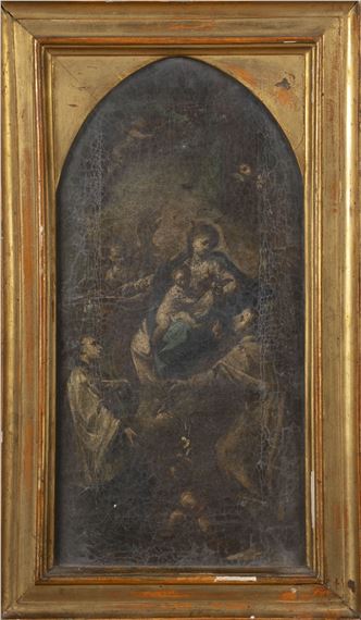 Italian School, 18th Century | Madonna with Child and Saints | MutualArt