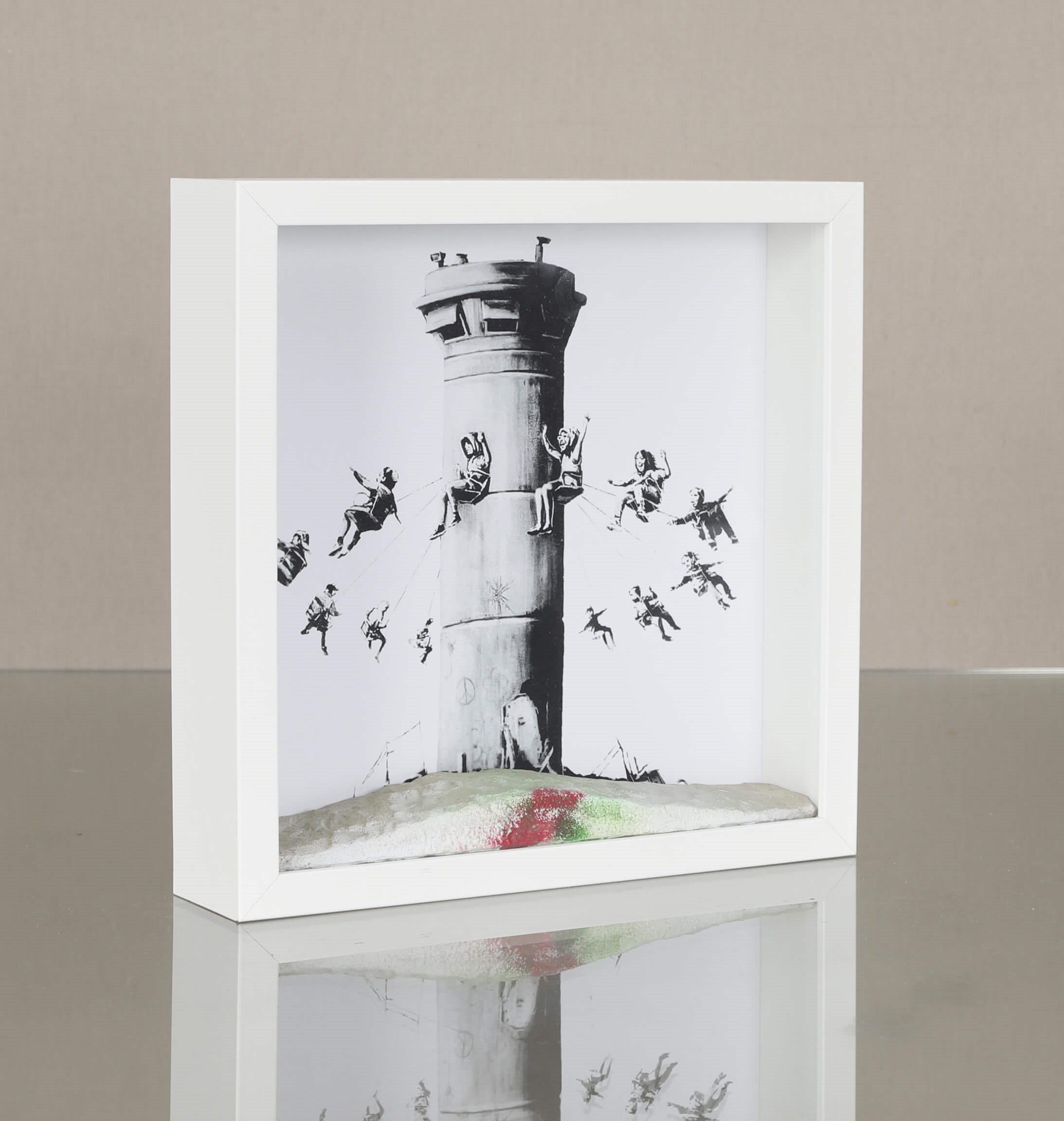 Banksy | Flying Copper, 2004 (2004) | MutualArt