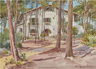 Landes house in the pines - Henri D'Hauterive