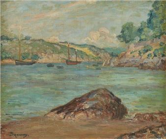 River at Pont-Aven - Émile Dezaunay