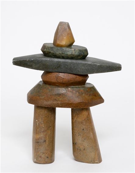 Medium Inukshuk with Dark Centre by Clivelon Totan