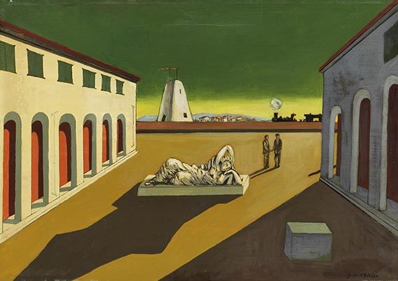 Giorgio de Chirico | Piazza d'Italia (1969) | MutualArt