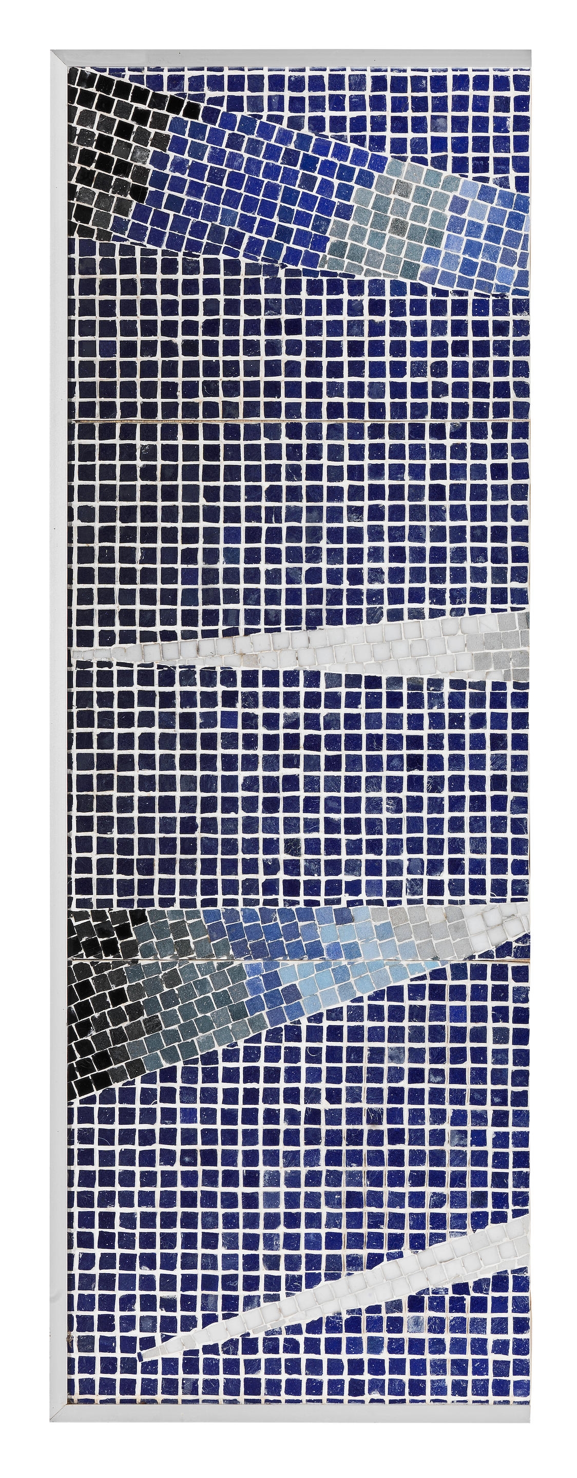 Artwork by John Lennon, The 'Psychedelic Eye' Mosaic Commissioned By John Lennon For His Swimming Pool At His Kenwood Home, Made of tesserae polychrome