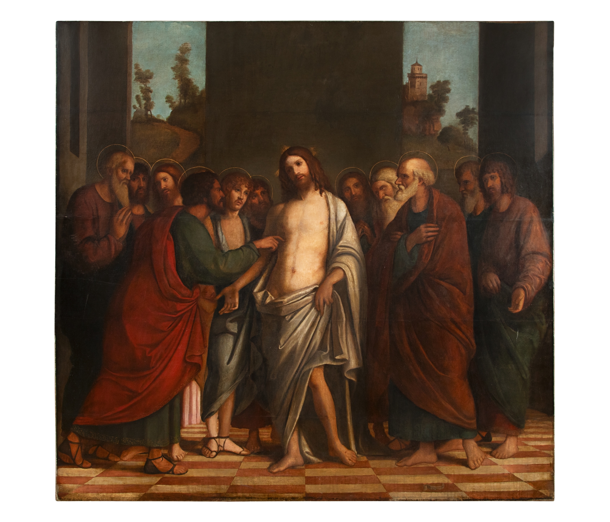 The Incredulity of Saint Thomas (of National Gallery NG816) - Cima da Conegliano