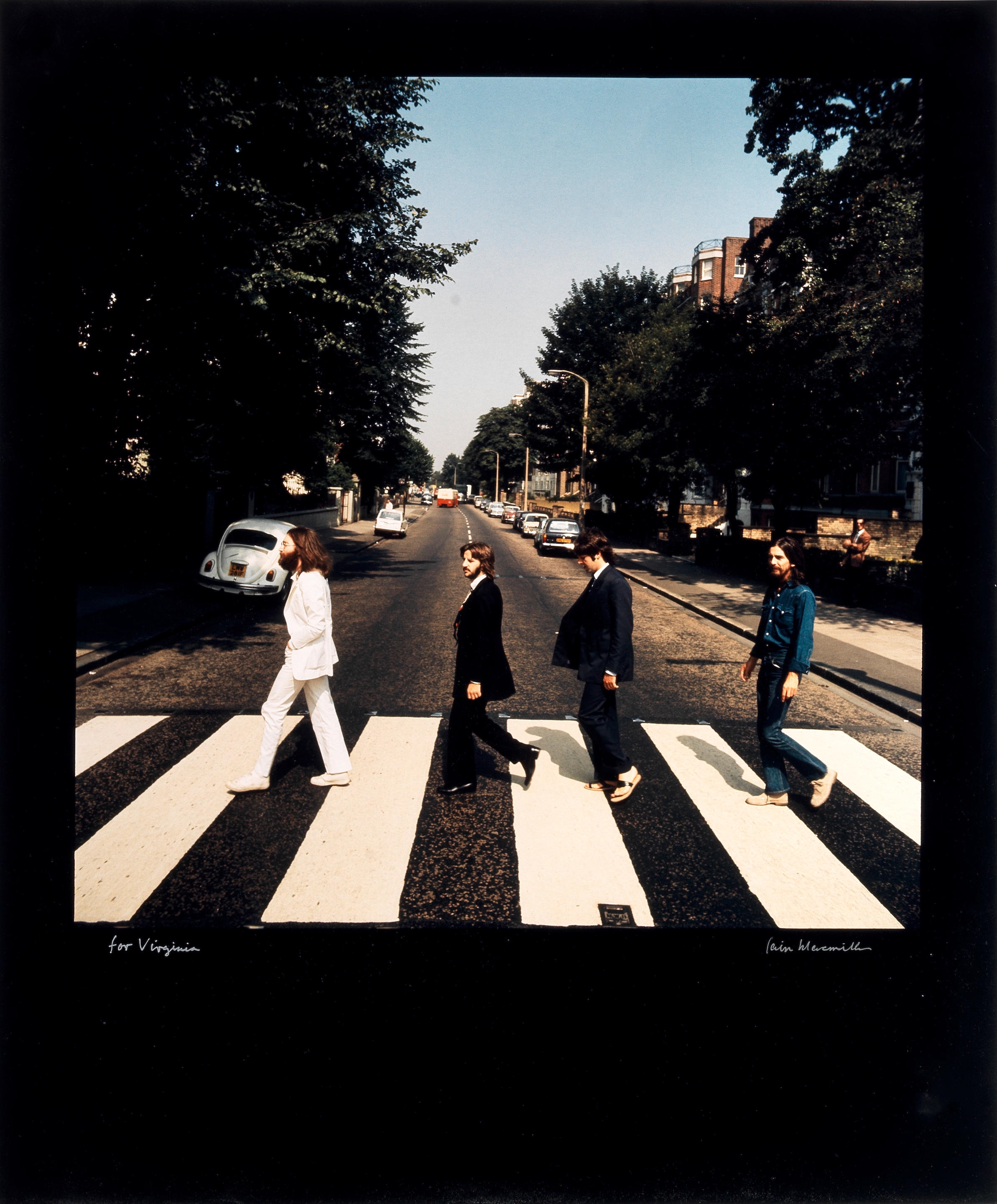 The Beatles, 'Abbey Road' by Iain MacMillan, 1969