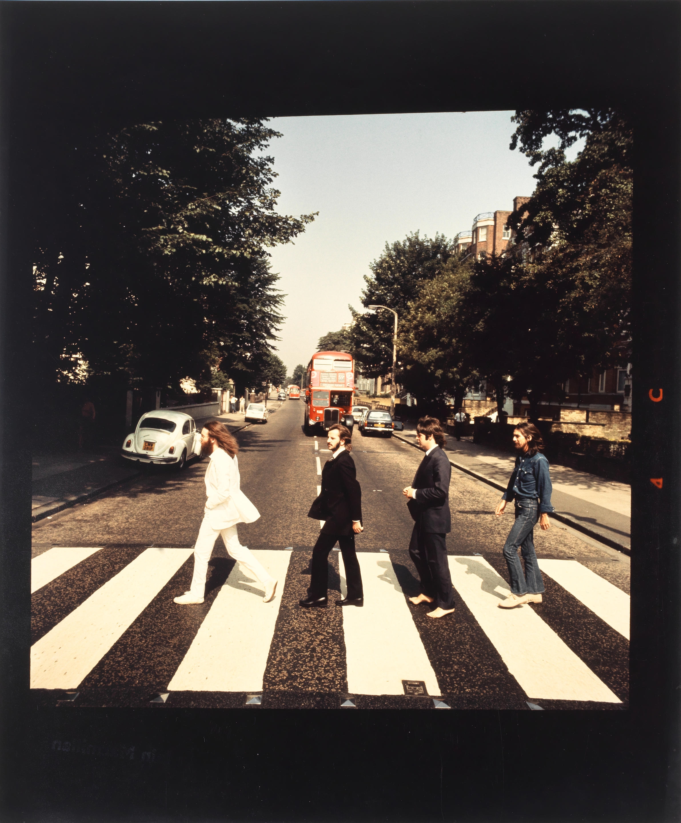 The Beatles 'Abbey Road' by Iain MacMillan, 1969