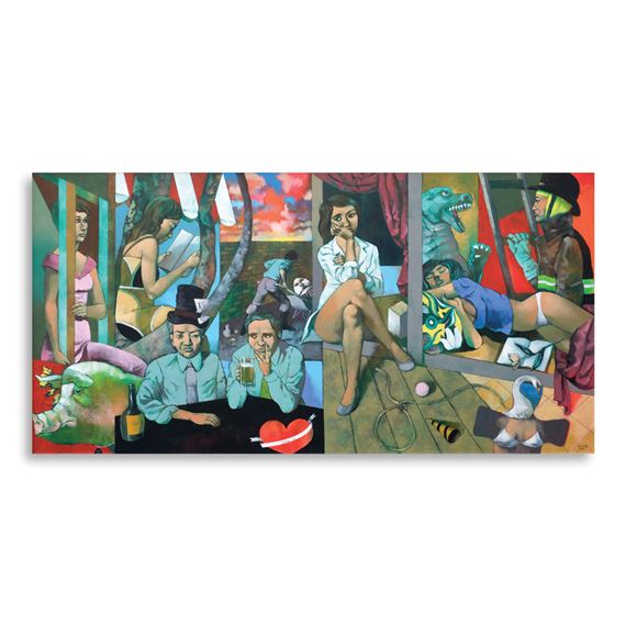 Waiting for the Gingerbread Men by Marcel Antonio, dated 2011