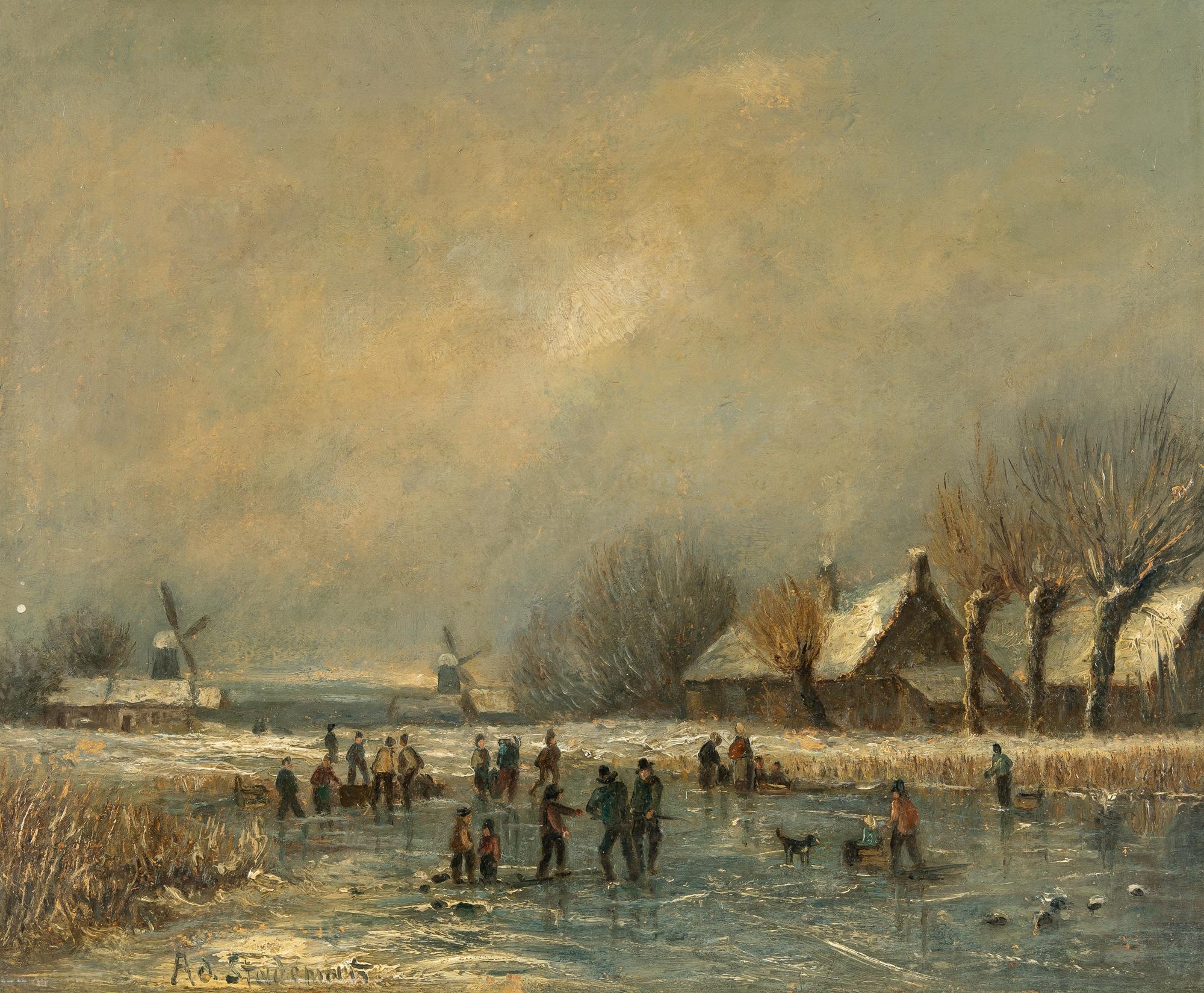 Adolf Stademann | Winter Pleasures | MutualArt