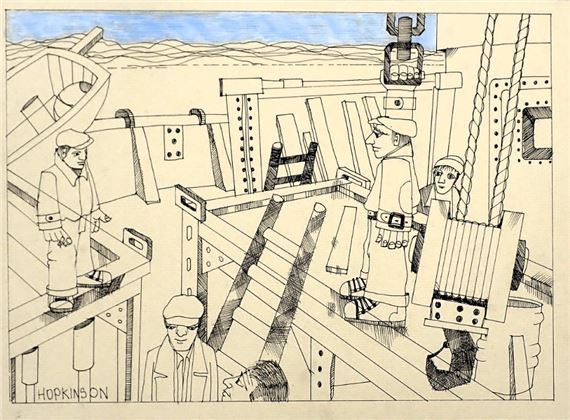 John Hopkinson | Trawler man | MutualArt