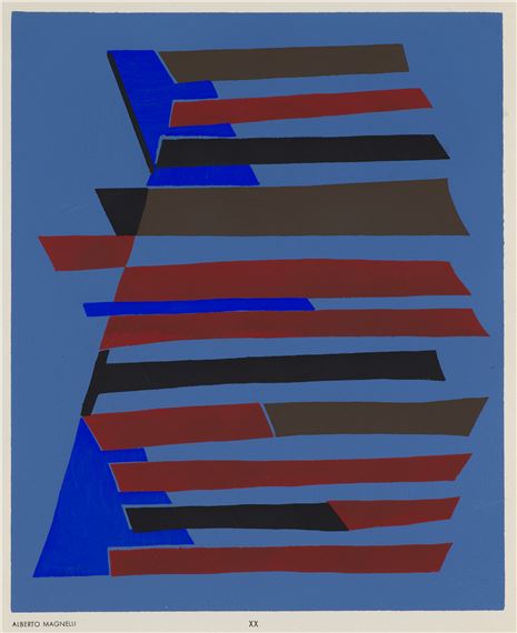 Untitled by Alberto Magnelli, 1952