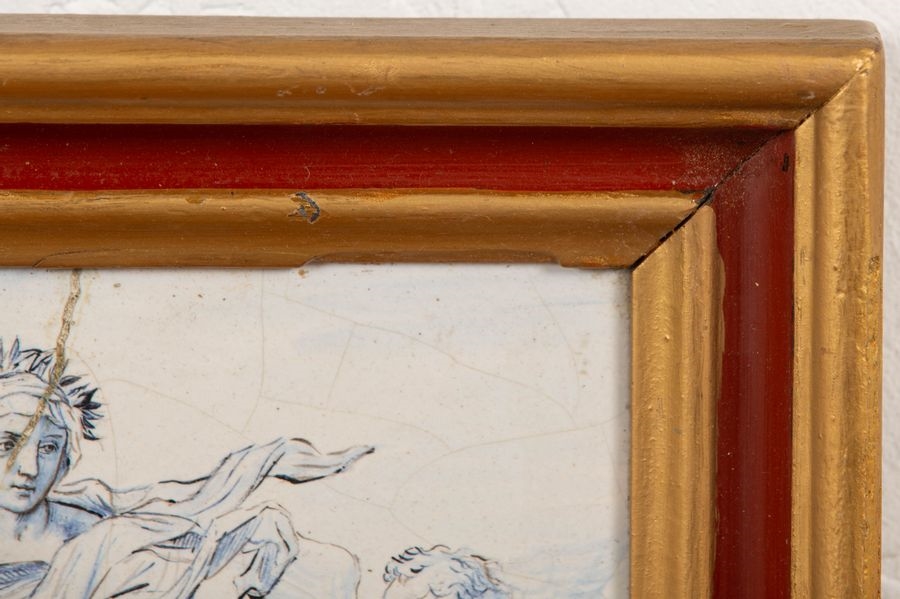 Artwork by Léon Ovide Scribe, Divin arum, Noti tia, allégorie de la théologie d'après Raphaël, Made of en terre cuite