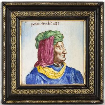 Portrait de Luca della Robbia - Léon Ovide Scribe