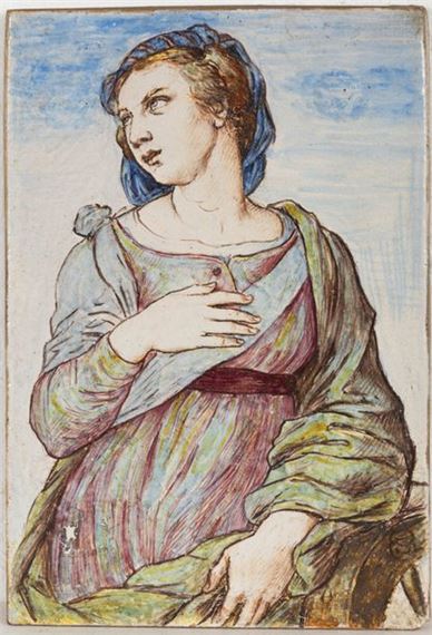 Sainte Catherine d'Alexandrie, d'après Raphaël