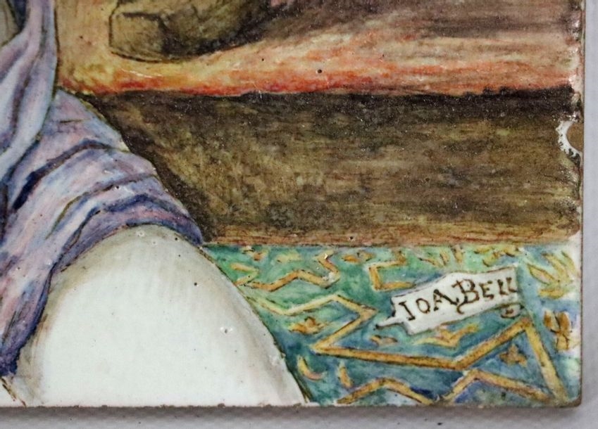 Artwork by Léon Ovide Scribe, Jeune femme à sa toilette, d'après Giovanni Bellini, Made of en terre cuite