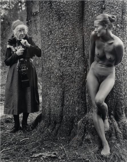 Imogen and Twinka at Yosemite by Judy Dater, 1974