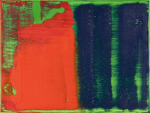 Gerhard Richter | Green-Blue-Red (for Parkett 35). (1993) | MutualArt