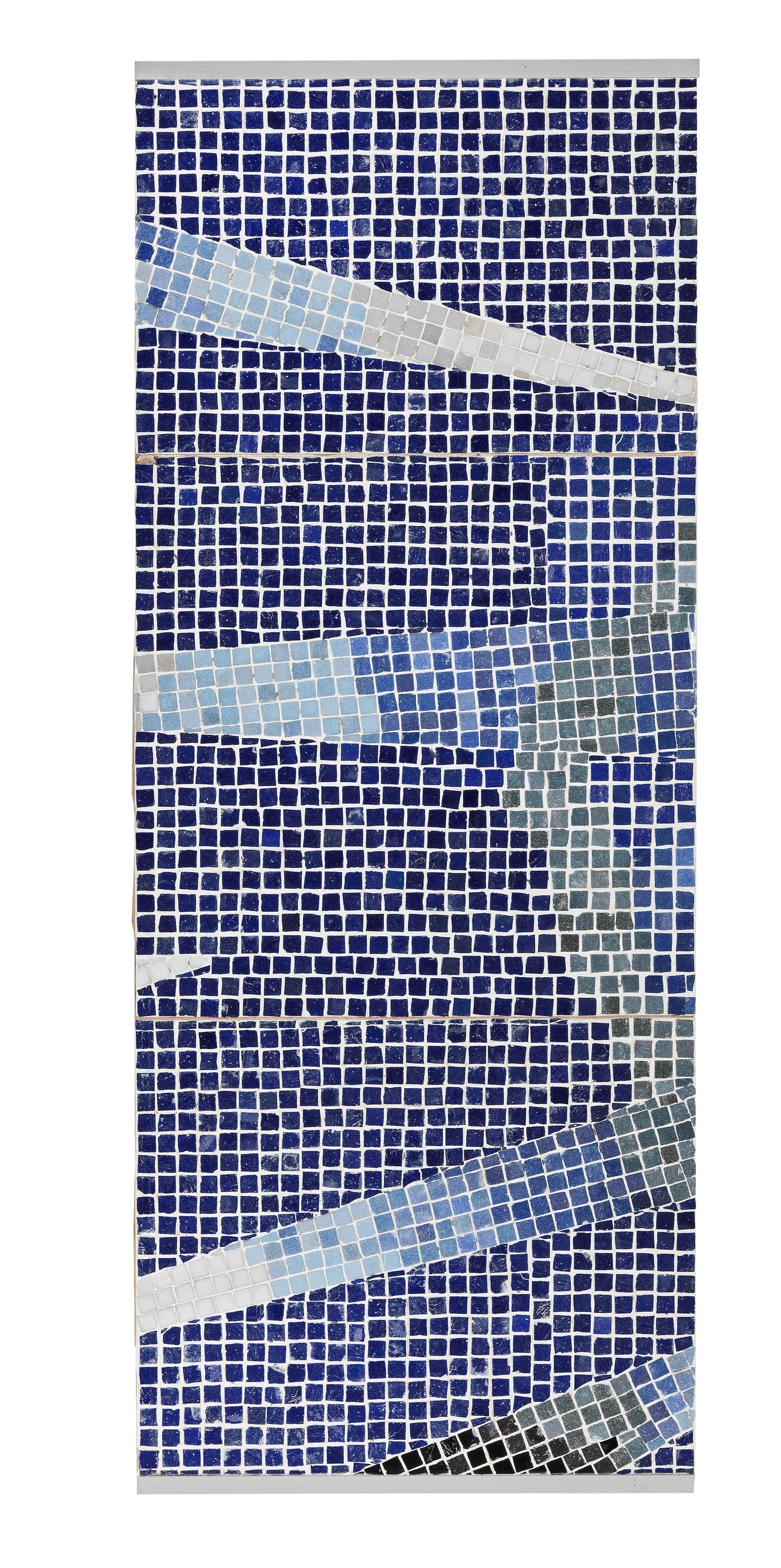 Artwork by John Lennon, The 'Psychedelic Eye' Mosaic Commissioned By John Lennon For His Swimming Pool At His Kenwood Home, Made of tesserae polychrome