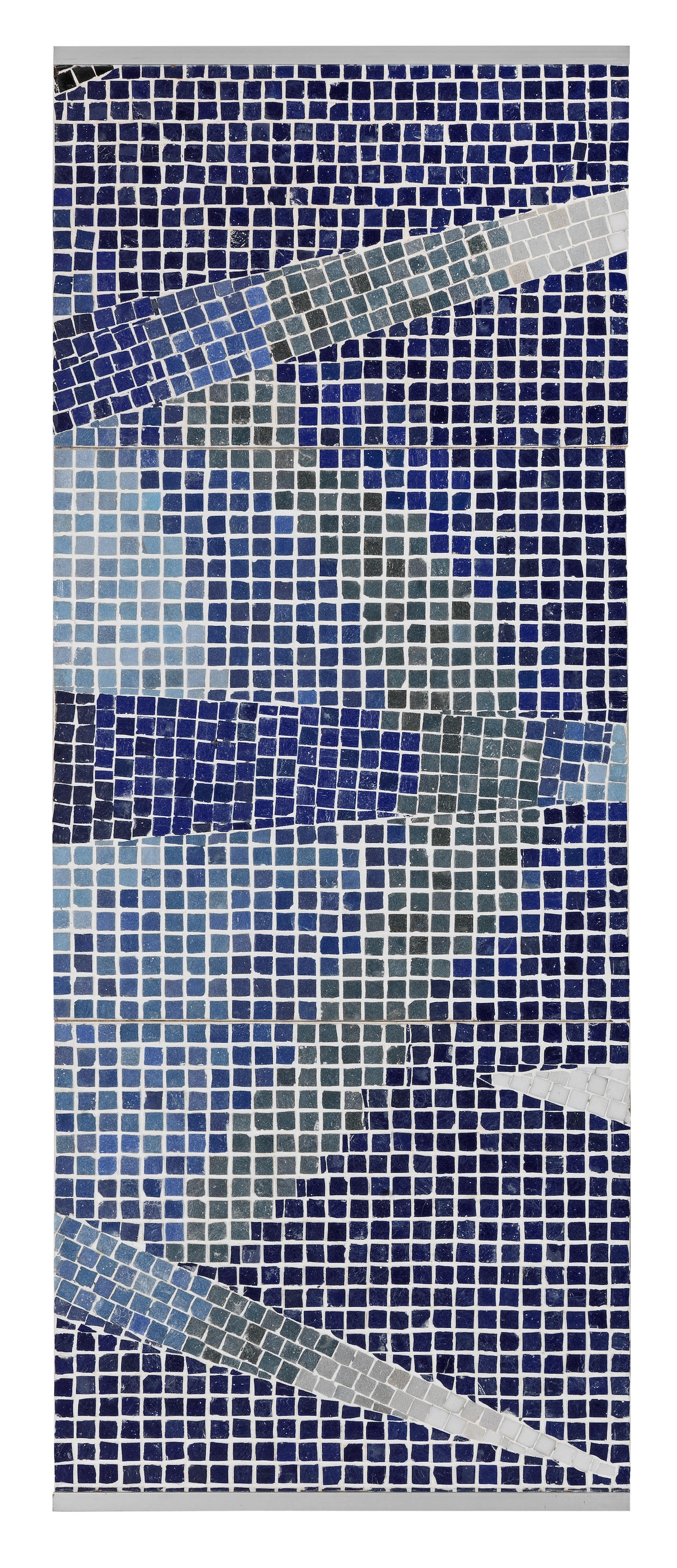 Artwork by John Lennon, The 'Psychedelic Eye' Mosaic Commissioned By John Lennon For His Swimming Pool At His Kenwood Home, Made of tesserae polychrome