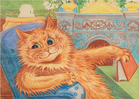Macatiavelli by Louis Wain