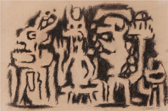 Giganten by Willi Baumeister