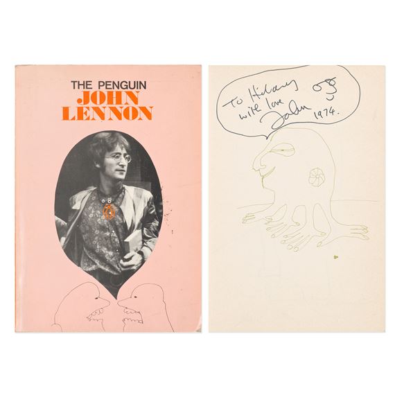 A Signed And Inscribed Copy Of The Penguin John Lennon