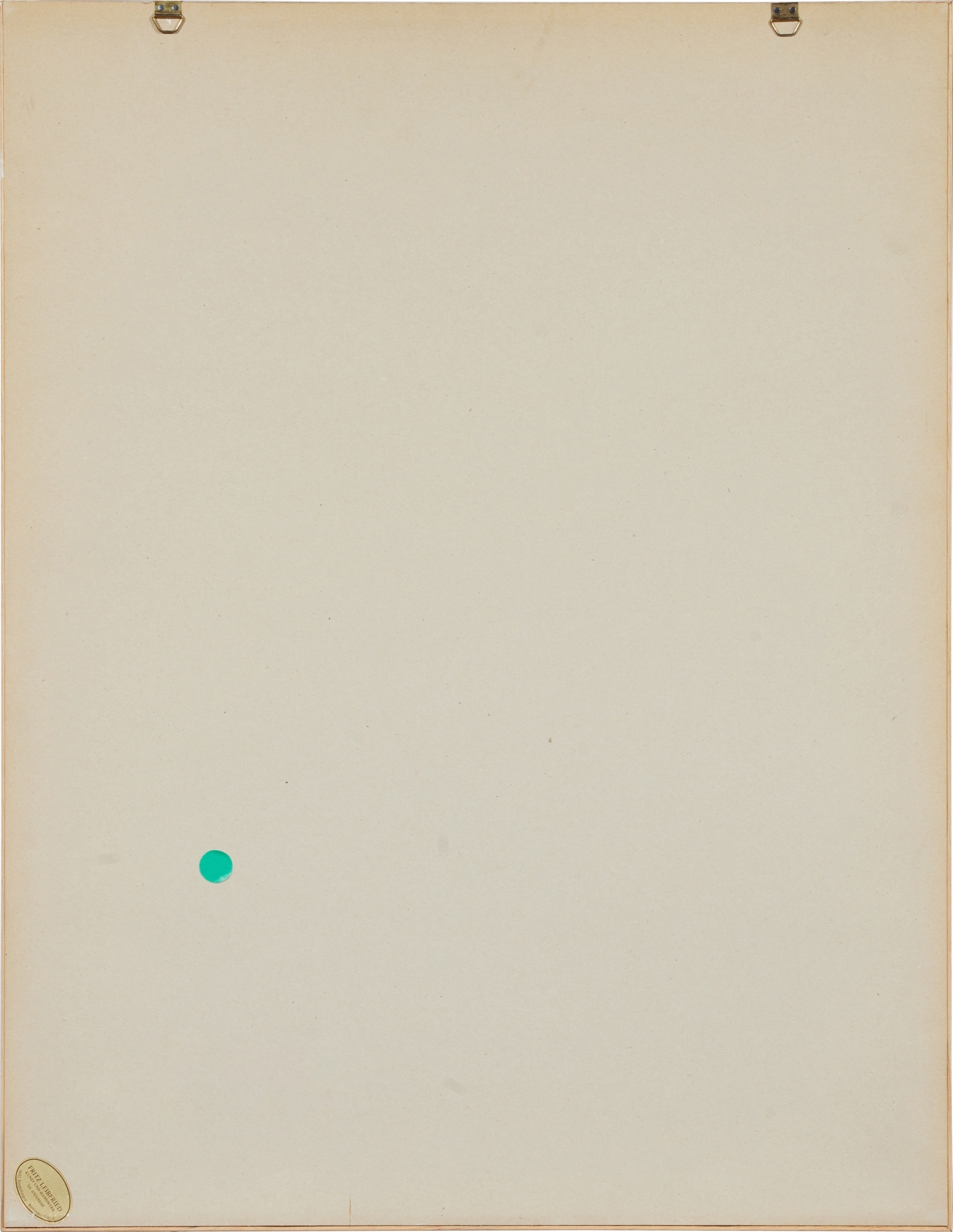 Artwork by Hermann Glöckner, Profile mit Farbflecken & Profile Schwarz & Profile vor blauem Grund, Made of tempera on paper