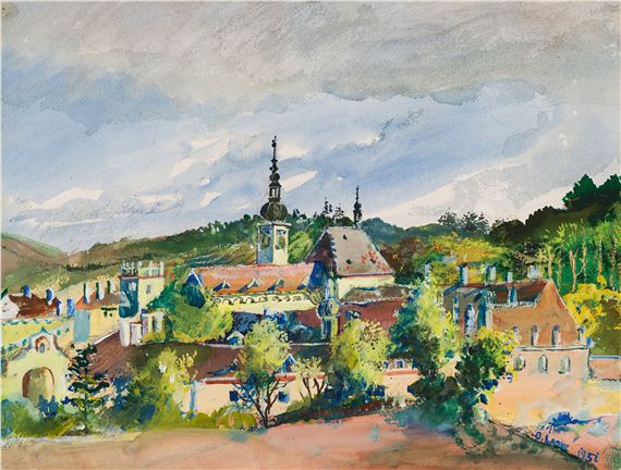 Heiligenkreuz by Oskar Laske