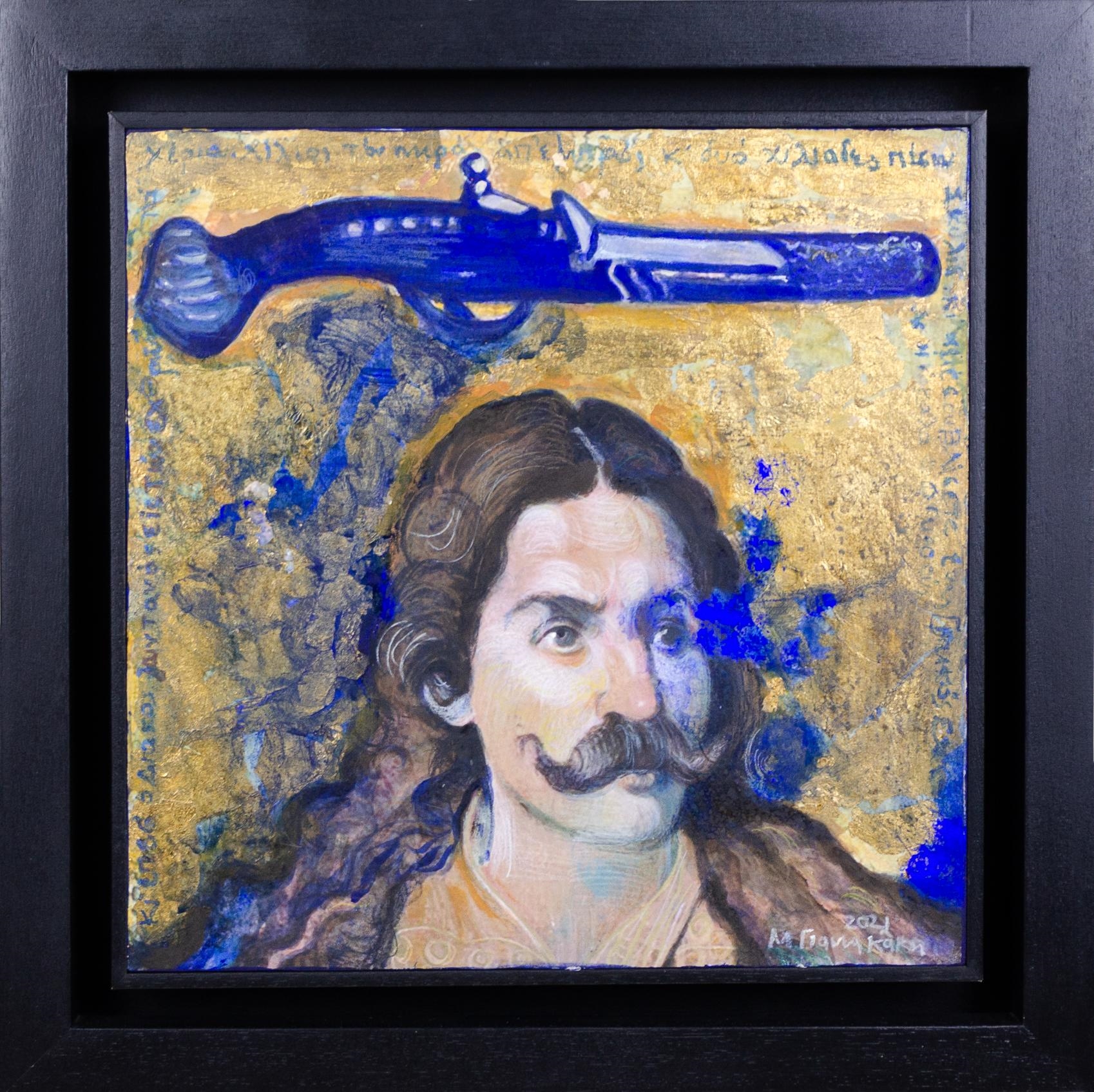 Artwork by Maria Giannakaki, Athanasios Diakos, Made of wood