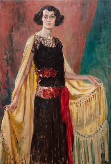 Portret kobiety by Albert Lipczinski