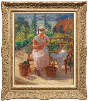 Ein Sommertag im Garten - Daniel Tixier