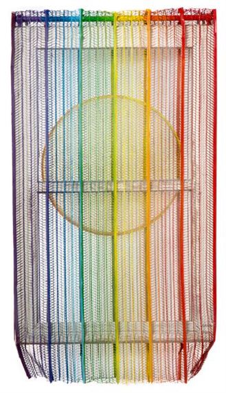 44 3/32 x 27 9/16 in. by Franck Scurti