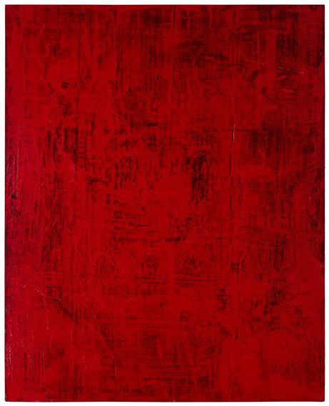 Red abstract by Bradford Stewart