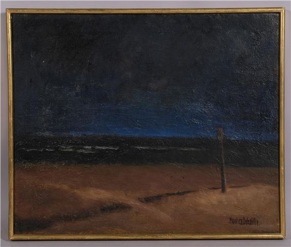 oil on canvas - Maurice Debaille