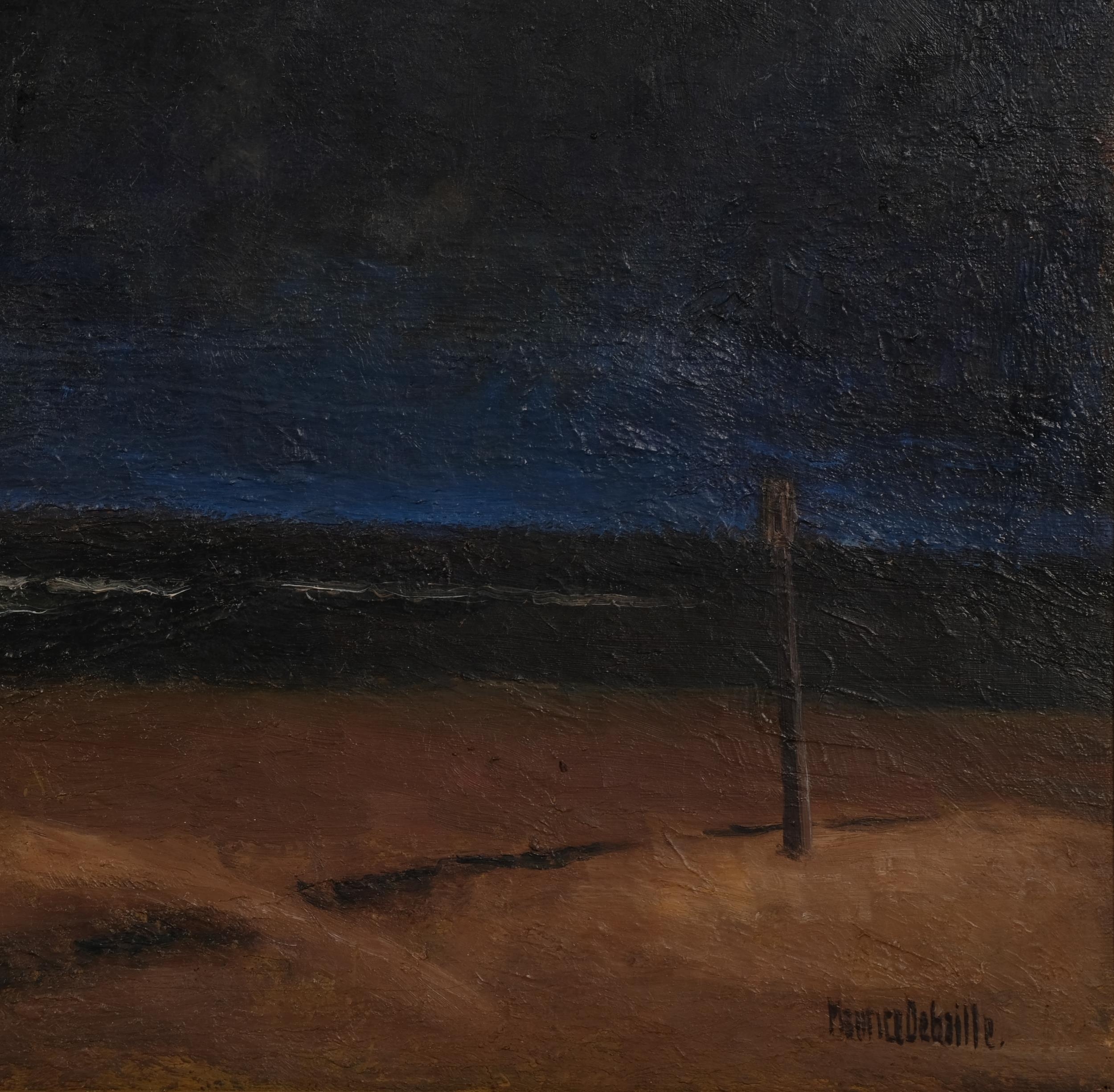 Artwork by Maurice Debaille, oil on canvas, Made of oil on canvas