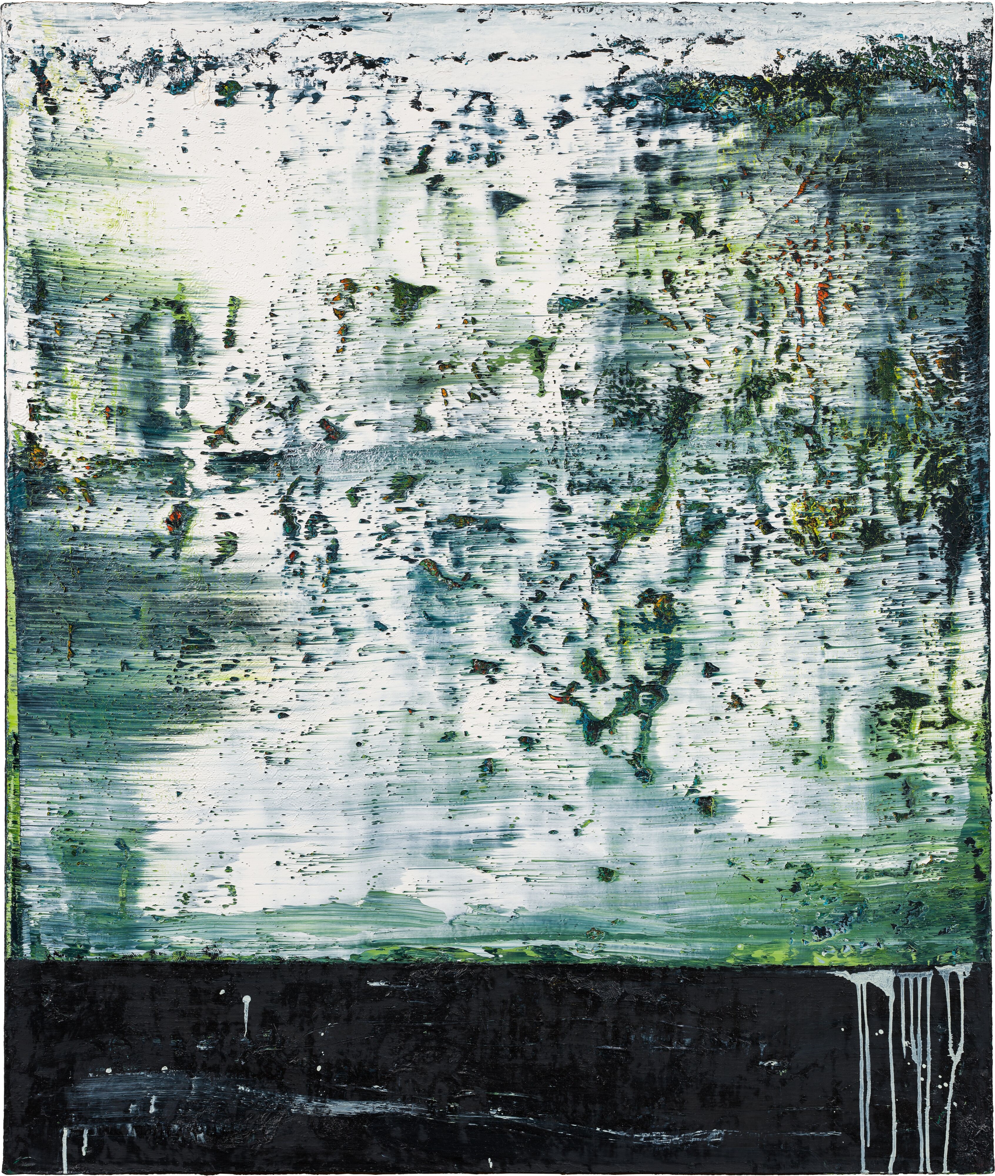 Artwork by Harald Gangl, Untitled, Made of oil on canvas