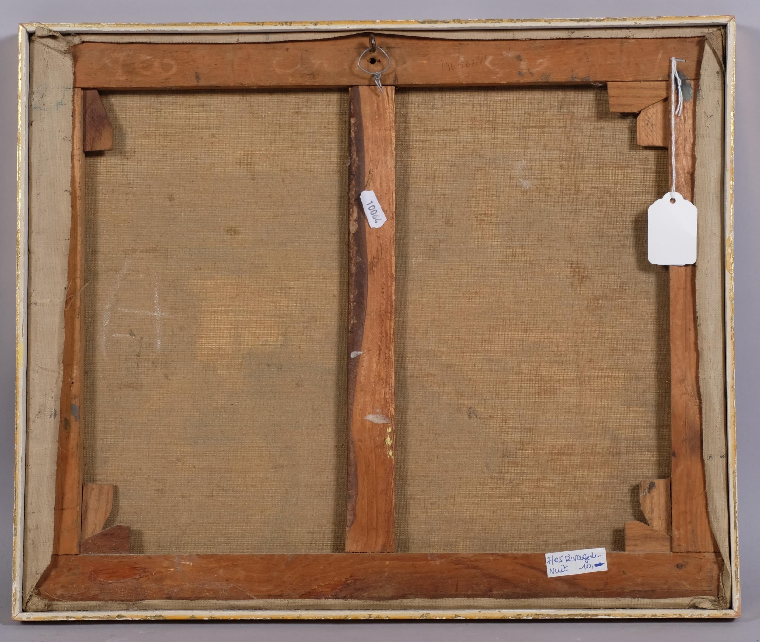 Artwork by Maurice Debaille, oil on canvas, Made of oil on canvas