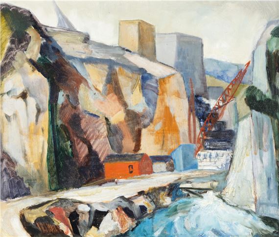 Dam Site, Whakamaru by John Tole