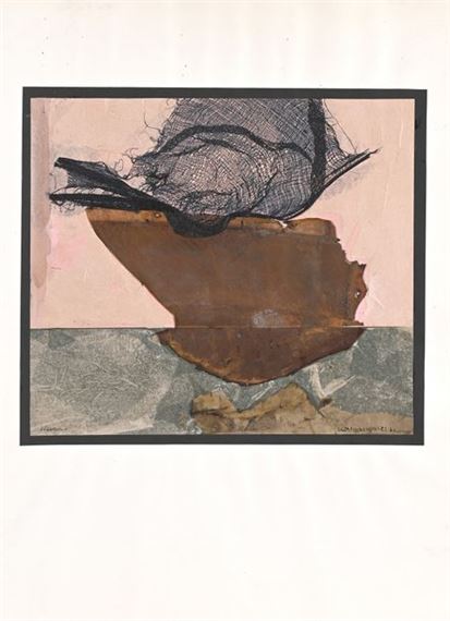 something much more tactile... a material that can be the vehicle of my emotions by Horst Egon Kalinowski, 1962