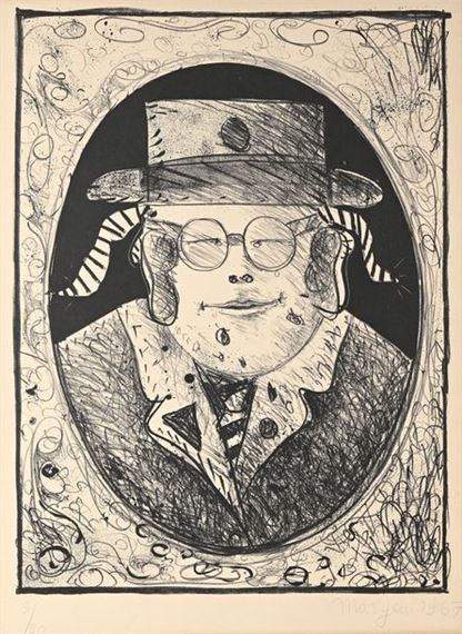 MARYAN S. MARYAN (1927-1977)
Untitled, 1967
Lithograph in black, signed and dated lower right and justified 2/20 lower left.
61.5 x 45 cm by Maryan S. Maryan, 1967