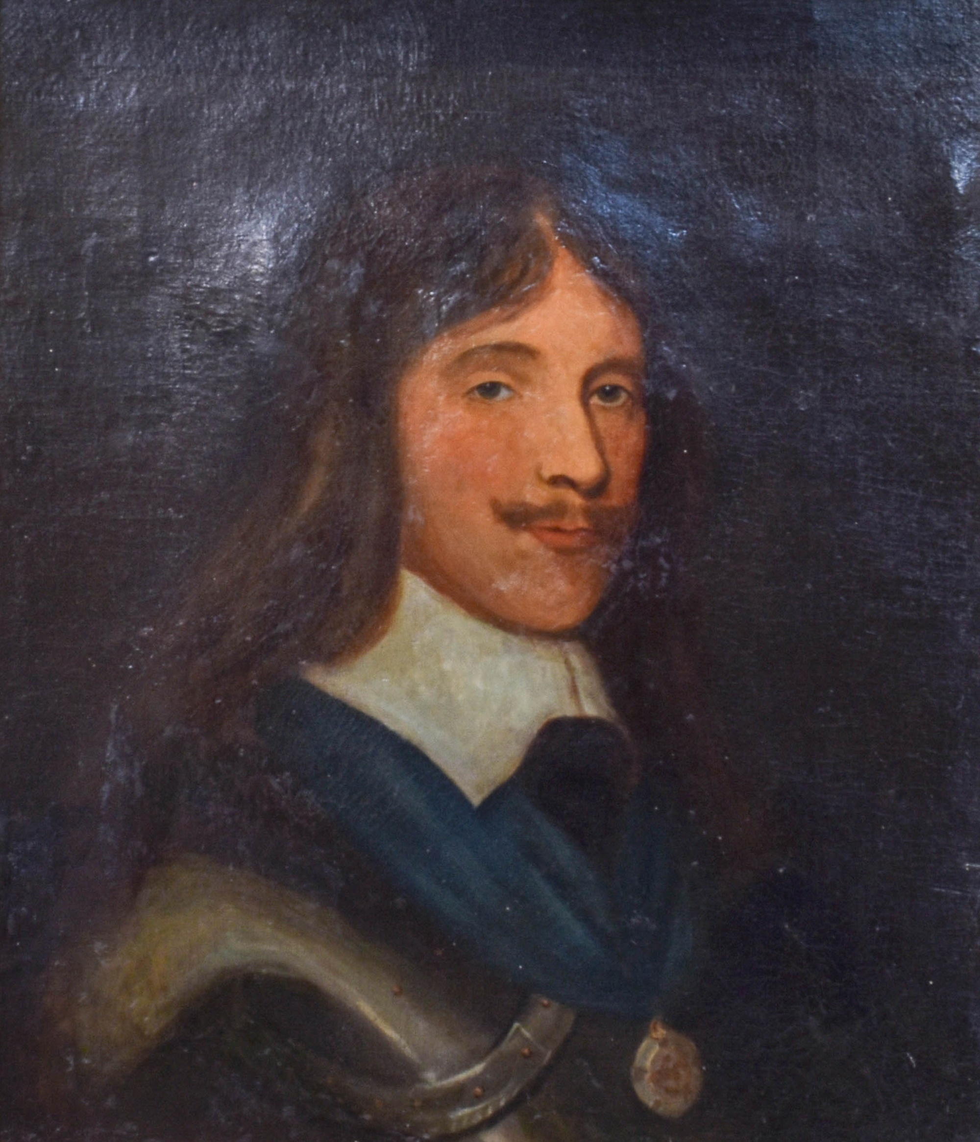 Gerrit Van Honthorst | Portrait of a gentleman wearing an armoured ...