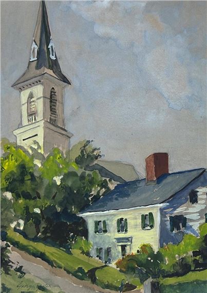 George David Yater | Town Steeple | MutualArt