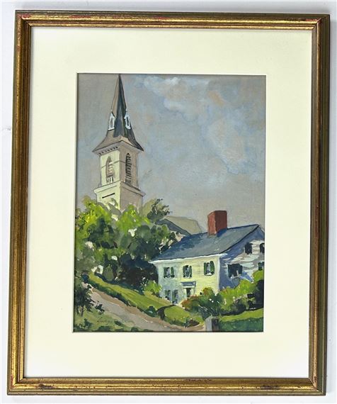 George David Yater | Town Steeple | MutualArt