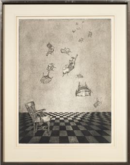 Chair Game II, - Elizabeth Quandt