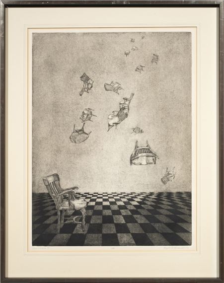 Chair Game II, - Elizabeth Quandt